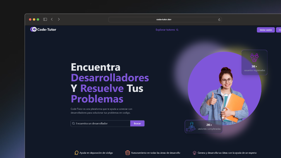 Code-Tutor - Plataforma de mentoría para programadores